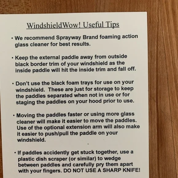 WINDSHIELD WOW PRO SET - Picture 9 of 13